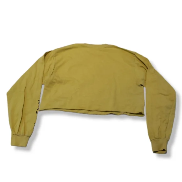 Sony Playstation Shirt Size Large SIEA PS Family Logo Japanese Long Sleeve Crop - Picture 2 of 8